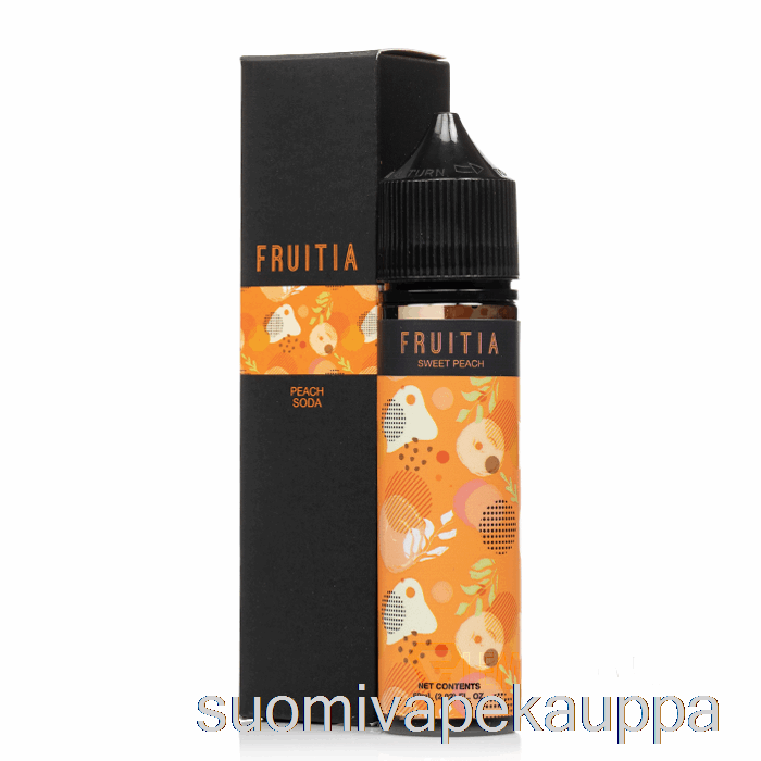 Vape Netistä Persikka Sooda - Fruitia - 60ml 0mg